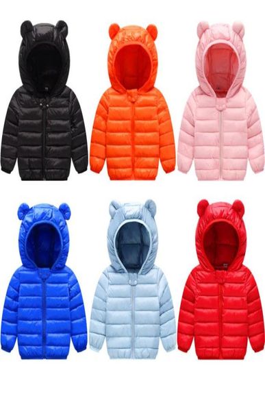Детские пуховые толстовки, пальто, хлопковая зажигалка, молния, новая технология прессования, зимняя куртка с длинными рукавами для маленьких мальчиков и девочек, зимнее пальто 9313811