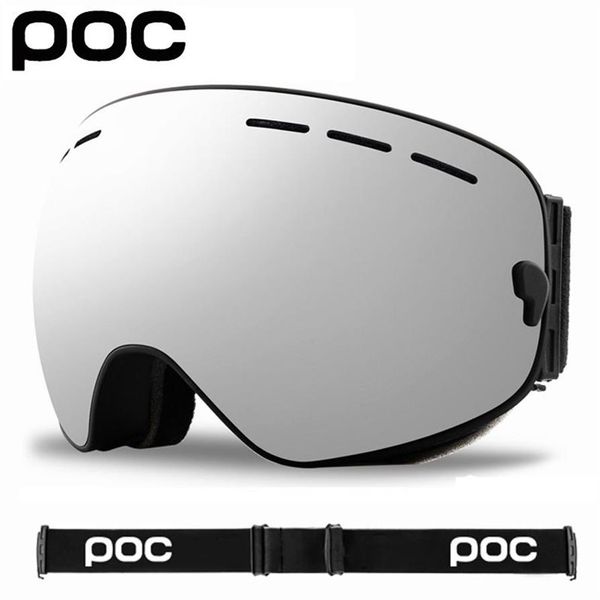 Occhiali da sole Doppi strati antiappannamento Occhiali POC Occhiali da sci Brand New Uomo Donna Occhiali da sole da ciclo Mtb Googles Eyewear268v