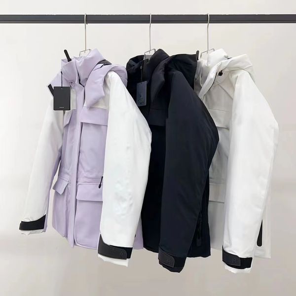 Cappotti Designer Donna Mackage Piumino caldo antivento impermeabile Cappotto elasticizzato su quattro lati viola lavanda