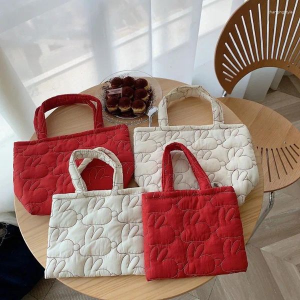 Borse per la spesa Borsa per il pranzo portatile dolce in stile coreano Portaoggetti per snack Passeggino appeso Mamma color caramella