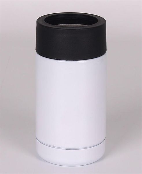 Ke7251872 12oz Sublimation Tumbler Dosenkühler Koozie Isolator DoublWall Vakuum-Bierhalter aus Edelstahl für Standard 330ml Cola-Dosen