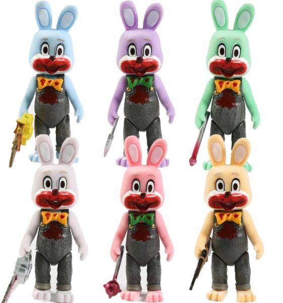 7 pezzi set Silent Hill 3 Robby The Rabbit PVC modello bambole giocattoli collezionabili figurali 2206134214719