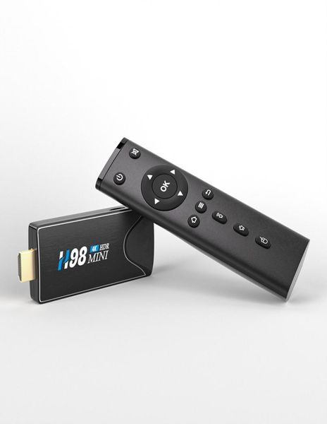 H98mini h98 mini smart tv stick dongle android 100 tv box 2gb 16gb allwinner h616 4k hdr wifi media player9723434