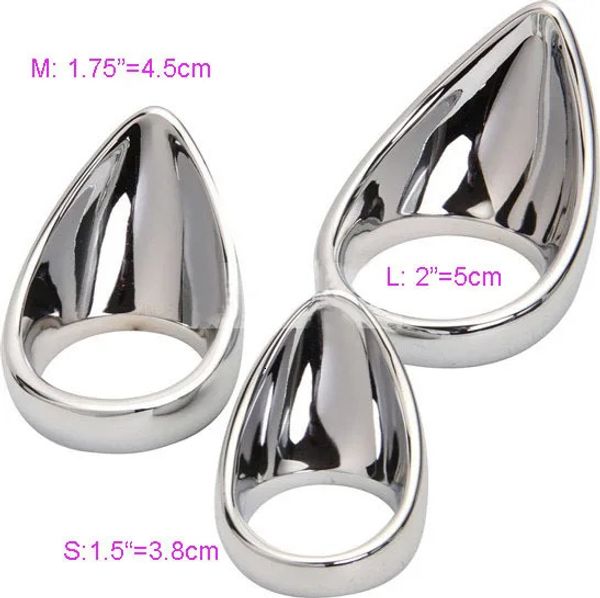 Metal Tears Cock Ring Tongue Shape Penis Ringdildo Cagecock e Ball Sex Toys per uominiadulti Prodotto 240106