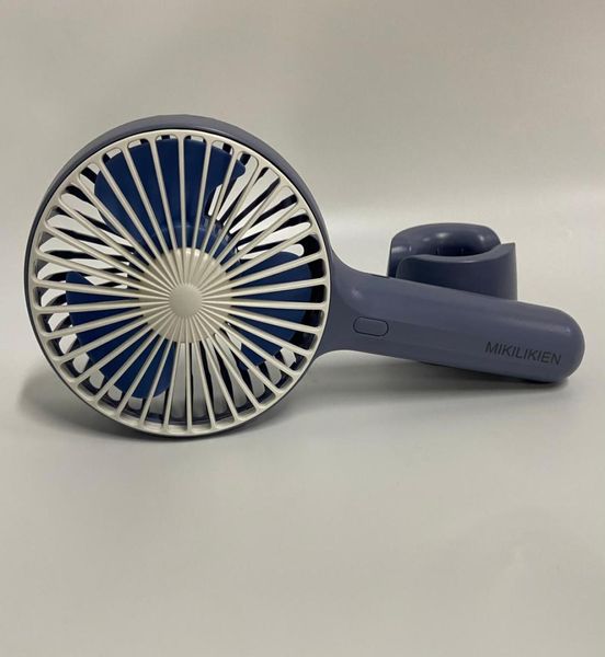 MikiKien Elektrik Fanları USB Masa Fan Küçük Kişisel Taşınabilir Bebek Tablosu 2600mAH Şarj Edilebilir Pil İşletilen Soğutma7892174