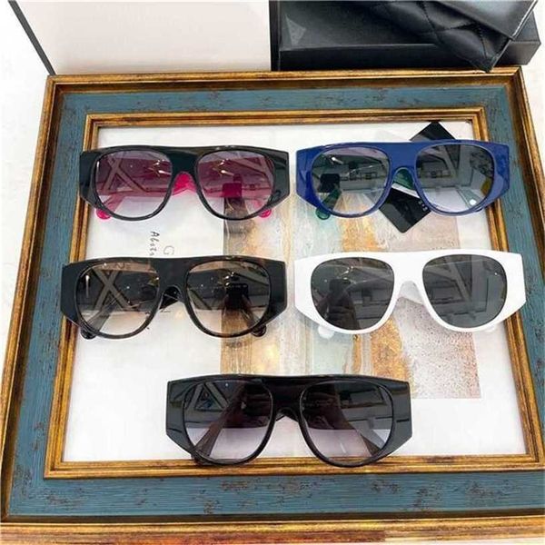 58% Sonnenbrille Neue hochwertige Xiaoxiangjias neue Mode-Persönlichkeits-Rhombus-Bein-Stern-Sonnenbrille CH9001