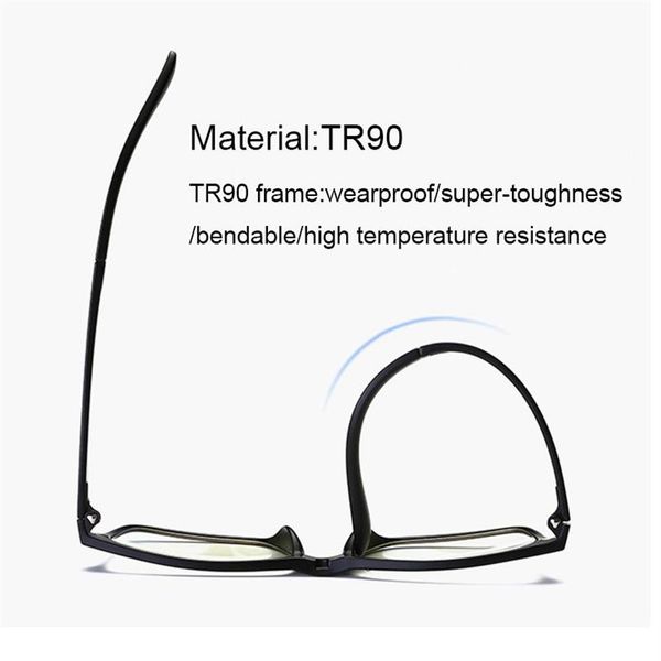 TR90 On men Magnetico donna Magnet Clip Occhiali miopia ottica Montatura con 5 lenti per occhiali da sole Y200619303y