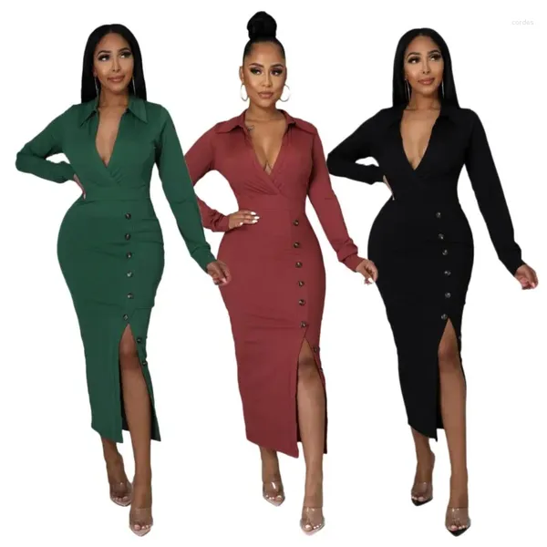 Mulheres Swimwear Saídas de Praia para Mulheres Desgaste Banho 2024 Slim Fit Corte Vestido Cintura Alta Slit Sexy Sólido Poliéster Maiô Cobrir Kaftan