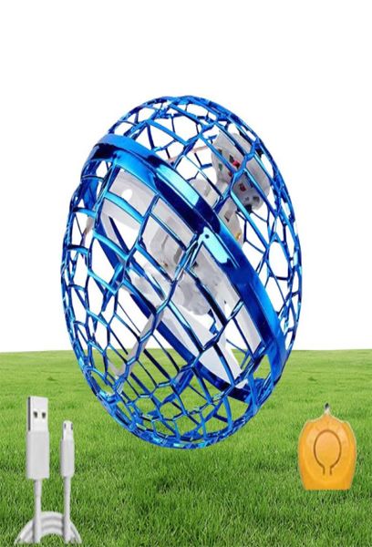 Волшебные шары Волшебный летающий шар Игрушки Контроллер Hover Orb Мини-дрон Бумеранг Спиннер 360 Вращающийся вращающийся НЛО Безопасный для детей Реклама 6106591