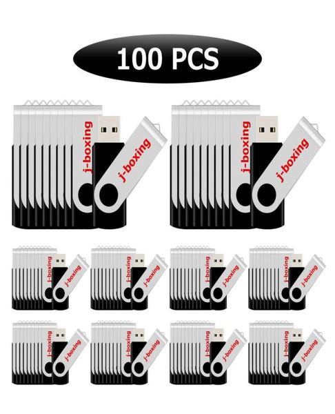Black Bulk 100 Stück rotierende USB-20-Flash-Laufwerke, Daumen-Stick, 64 MB, 32 GB, USB-Speicherstick, Daumenspeicher für Computer, Laptop, Macbo2698944