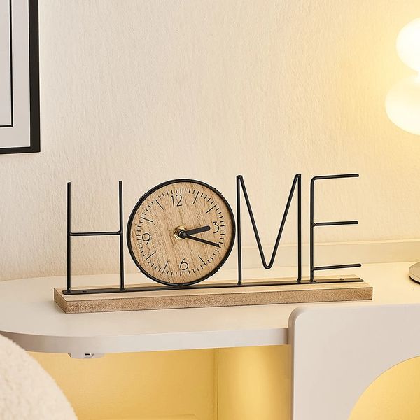 Heimdekoration, Schreibtisch-Accessoires, ästhetische Uhr-Ornamente, moderne Wohnzimmer-Dekoration, Desktop-Figuren für den Innenbereich, Geschenk 240106