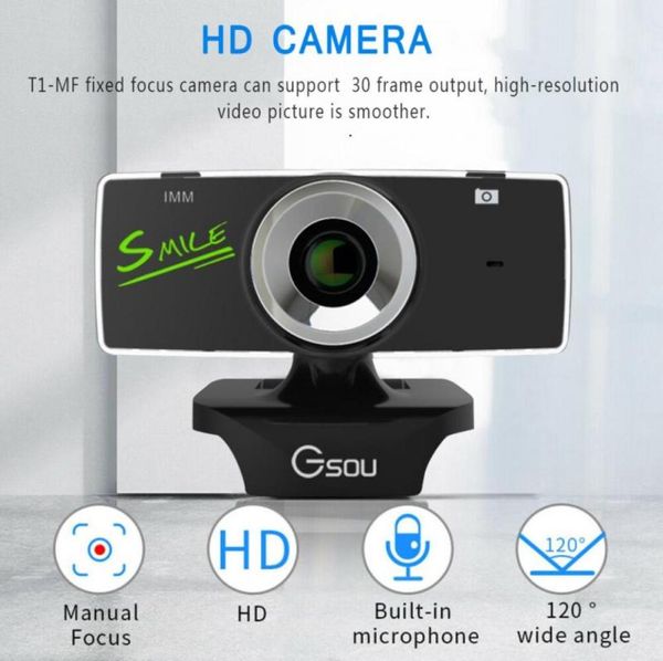 USB 20 HD Webcam Kamera Cam Cam Cam Cam Cam Cam Cam Cam Cam Cam Cam Cam Concuter PC Dizüstü Bilgisayar Sekmesi Konferansı Webcast9827738