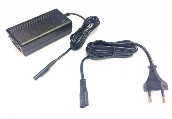 Adaptador de alimentação de tomada UE fonte de carregador CA de parede para Microsoft Surface Pro 3 Pro 4 Tablet1634824