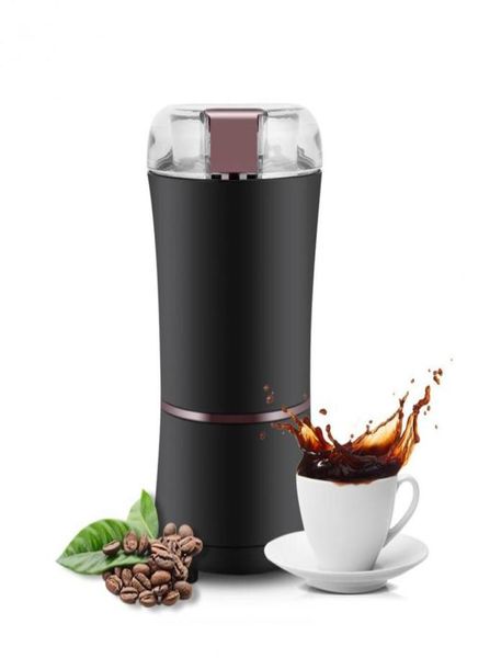 400W Elektrikli Kahve Öğütücü Mini Mutfak Tuzlu Biber Öğütücü Güçlü Fasulyeler Baharatlar Somun Tohum Kahve Çekirdek değirmen Fındıklar Cl21885018