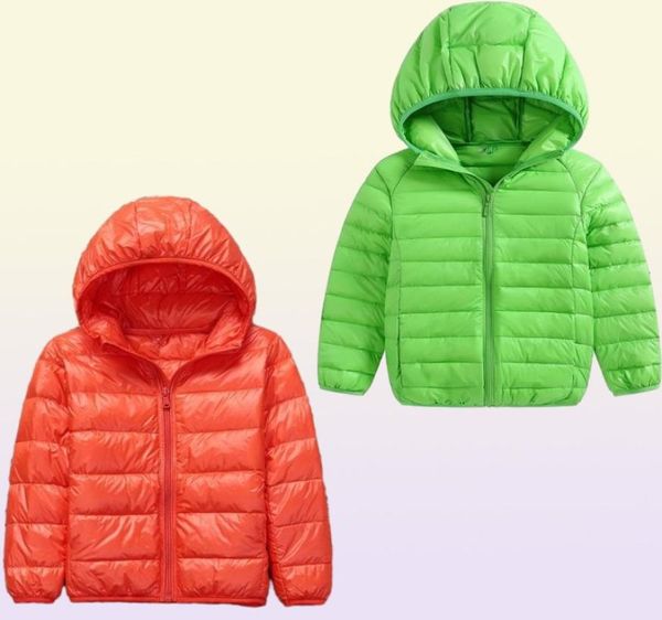 Cappotto di marca 90 Feather Light Ragazzi Ragazze Bambini039s Autunno Inverno Giacche Baby Down Fitness Capispalla4265536