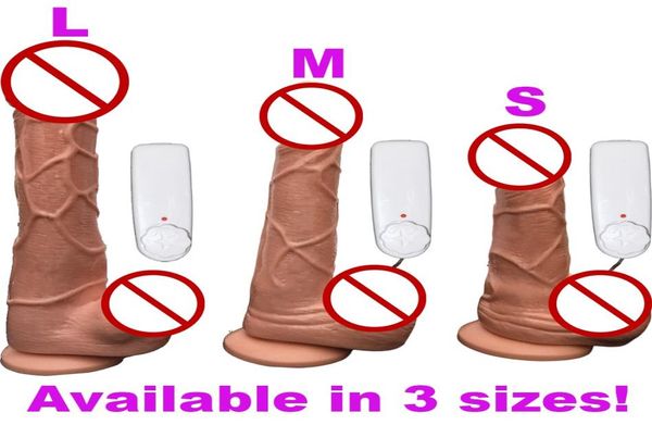 Simulação de vibrador vibratório de pênis, vibrador giratório com ventosa forte, brinquedos sexuais para mulheres, produto sexual 6055568