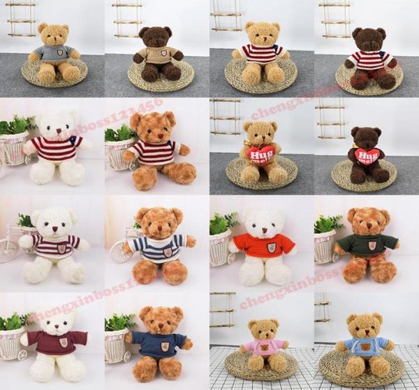 30 cm nuovo orsacchiotto bambola di peluche giocattoli morbidi animali di peluche di natale giocattoli per bambini regali di compleanno coppia confessione regalo Supp9706575