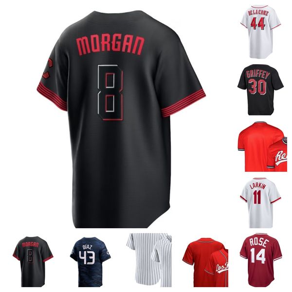 Personalizar 21 Hunter Greene 66 Brett Kennedy 65 Casey Legumina 40 Nick Lodolo 28 Nick Martinez Camisa de beisebol 50 Sam Moll 47 Frankie Montas 15 Emilio Pagan Yth-6XL Tamanho