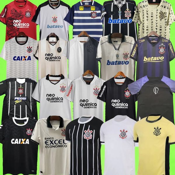 Tayland Jersey Corinthian Futbol Formaları 23/24 Gabriel 00 01 08 09 10 11 12 14 15 18 19 23 Futbol Gömlek Retro 1997 1999 2000 2009 2010 2012 2012 2012 2012 2012 Ronaldo Vintage