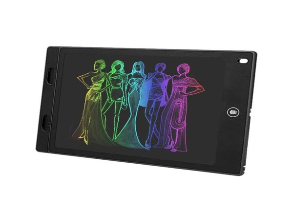 Novo lcd escrita tablet 12 Polegada placa de desenho digital85 polegada eletrônico doodle padgift para crianças escritório escola discurso tomar notas 7679272