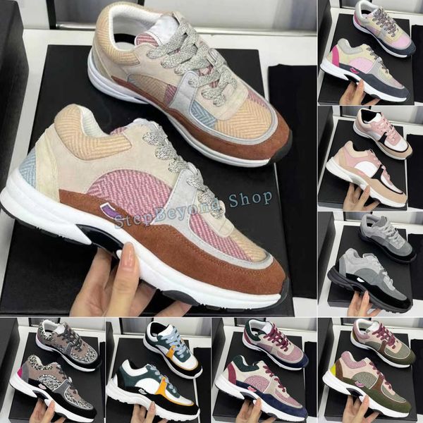 Designer tênis canal tênis mulher homem sapatos de luxo rendas sapato esportivo casual treinadores tênis clássicos tênis mulher cidade asdf tamanho 35-45