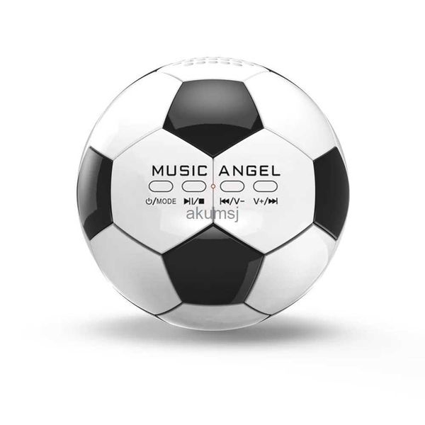 Tragbare Lautsprecher Bluetooth-Lautsprecher Music Angel JH-ZQBT3 Mini-Fußball-Super-Bass-Stereo-MP3-Player Hi-Fi Wireless-Unterstützung TF/Micro-SD-Karte AUX YQ240106