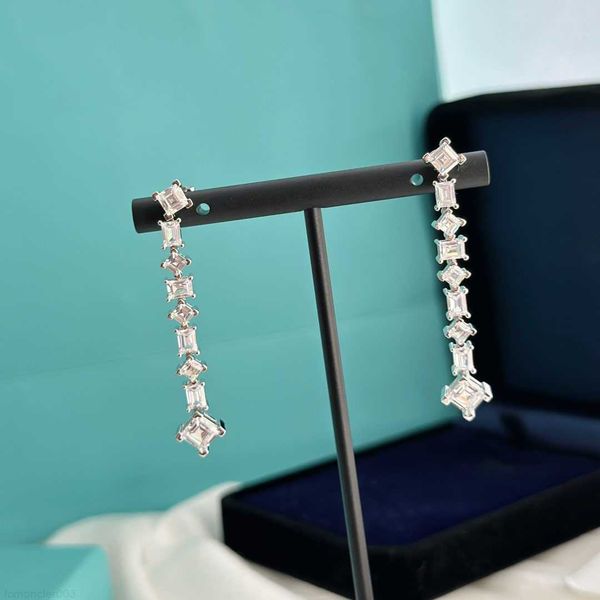Дизайнерские серьги-гвоздики с кристаллами и бриллиантами для женщин, разные стили, свяжитесь со службой поддержки клиентов, настройка B1YP