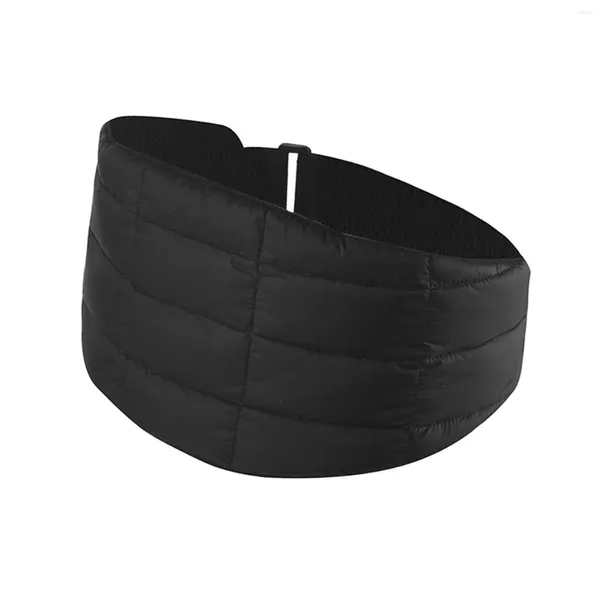 Cintura apoio aquecedor guarda ajustável para circunferência 65-105cm manter quente defender frio pelúcia inferior estômago envoltório barriga