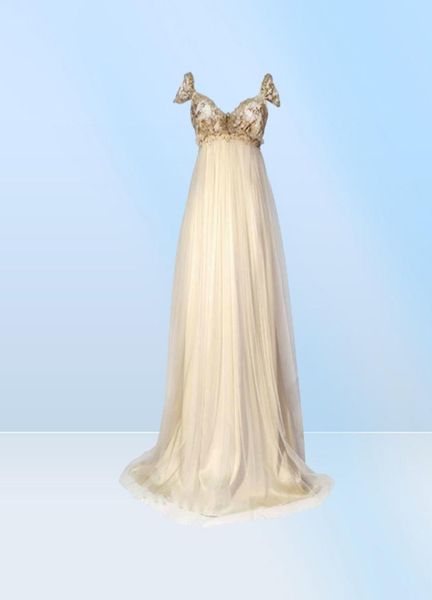 Abiti da sposa in stile vittoriano del 1800 Ispirati alla reggenza Sconti vintage Eleganti abiti da festa da sposa lunghi formali a linea6541045