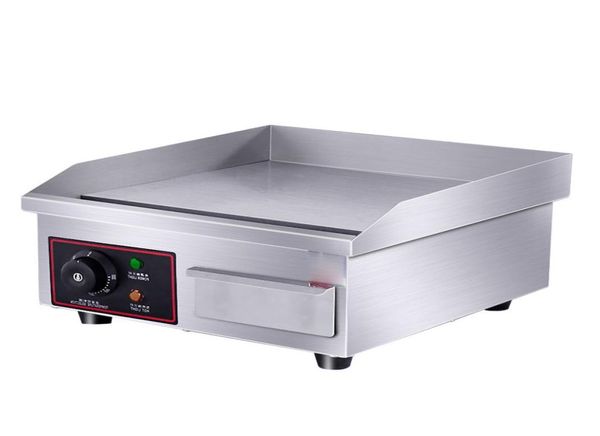 Elektrische Bratpfanne mit flacher Pfanne aus Edelstahl 304, 110 V, 220 V, kommerzieller japanischer Teppanyaki-Grill, elektrische Dorayaki-Maschine 3532737