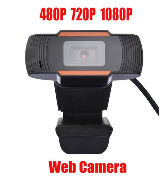 Webcam HD Web Camera 30fps 480P720P1080P Videocamera per PC Microfono fonoassorbente incorporato USB 20 Registrazione video per computer Per PC 4738729