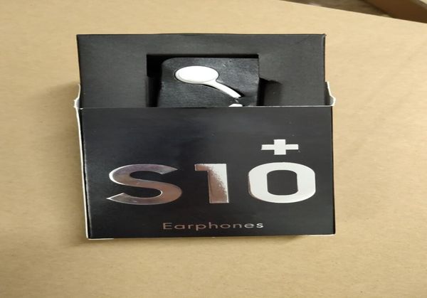 S10 fones de ouvido intra-auriculares com controle remoto e microfone para Samsung S10E s9 s8 plus 35mm fone de ouvido com caixa de embalagem de varejo EO5754893