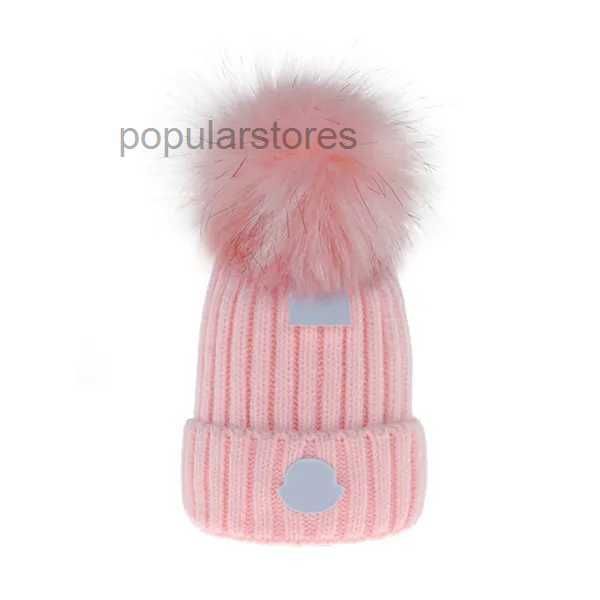 Monclair jaqueta mulher designer gorro monclair chapéu bonito chapéu de malha mulheres homens chapéus de lã inverno quente beanies chapéus feminino bonnet bonés 7 214v