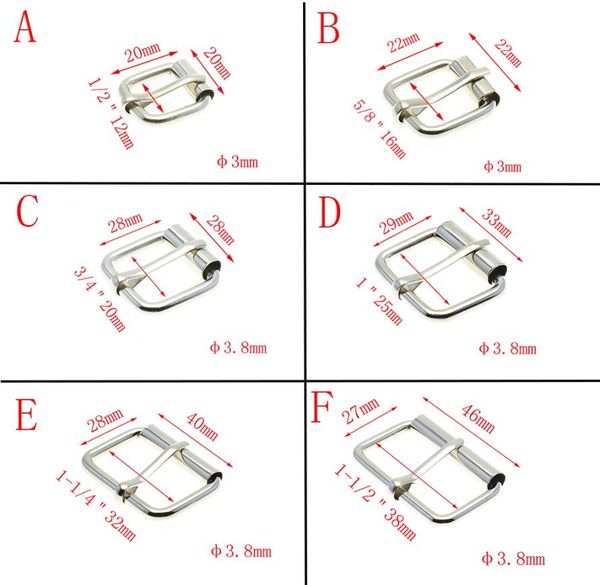 50 pçslote fio de metal prateado formado metade único rolo fivelas de cinto para bolsa de mão alça de sapato anel retângulo couro artesanato reparo diy4908700