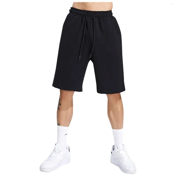 Shorts masculinos para corrida, academia, treino fitness, calças curtas esportivas, tênis, basquete, futebol, treinamento 2024