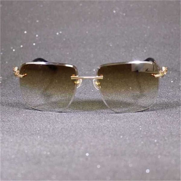 10 % RABATT auf Sonnenbrillen Trenddesigner Quadrant Carter für Männer und Frauen Neuer Designer Frame Cutting Modenschau Brillen Oculos De SolKajia Neu