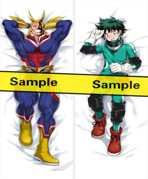 Boku no Hero cool boy bakugou katsuki pillow cover todoroki shouto body Pillowcase midoriya izuku All Might Dakimakura4751164