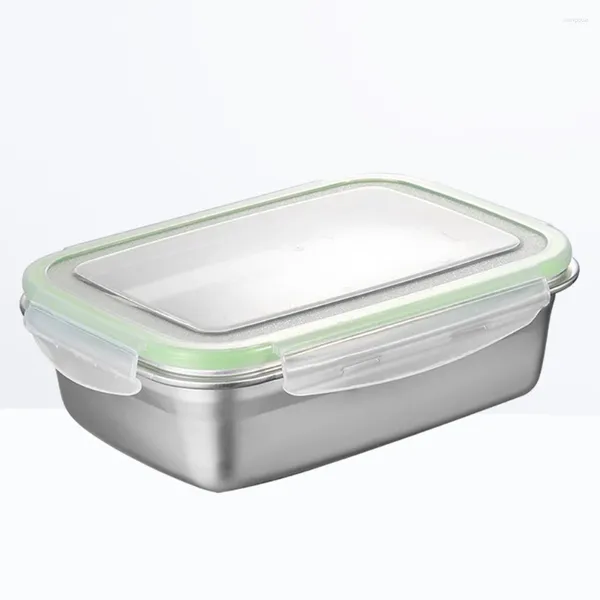 Essgeschirr, Thermo-Lunchbox für Mahlzeiten, Stahl, Bento-Boxen, Behälter für Erwachsene, praktischer Edelstahl