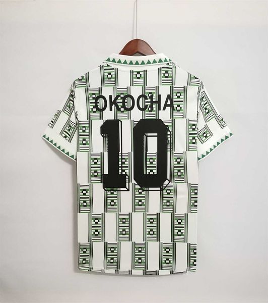 Retro OKOCHA Fußballtrikot 1994 1996 Herren Classic Futebol Thailand Trikot