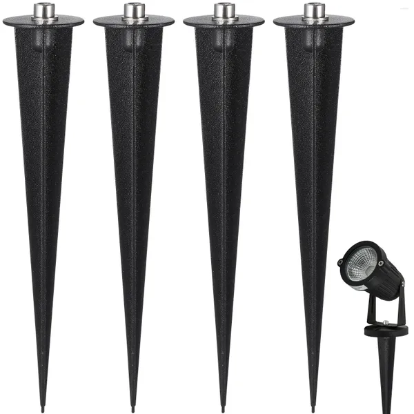 Decorações de jardim 8pcs Light Stakes Path Substituição Paisagismo de alumínio