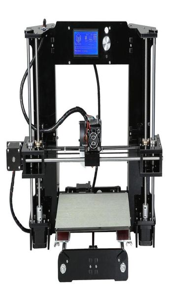 Kolay Set ANET A6A8 3D YAZICI Büyük Boyut Yüksek Hassas Reprap PRUSA i3 DIY 3D Baskı Makinesi BedFilamentsd CA4911382