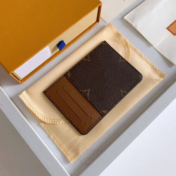 Designer saco mini bolsa designer carteira das mulheres dos homens luxo de alta qualidade cartão de couro carteira moeda bolsa titular do cartão 62666 bolsa