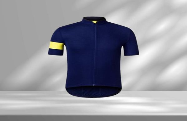 Verão Rapha Team Mens Manga Curta Ciclismo Jersey MTB Bicicleta Camisas Respirável Road Racing Outfits Outdoor Sports Wear Bicicleta Tops1416757