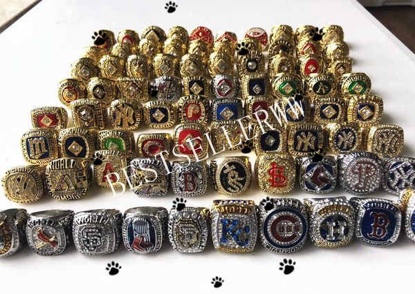 Bandringe alle 1903 – World Series Baseball-Team-Ring-Set, Souvenir, Herren-Fan-Geschenk, kann zufällig ausgewählt werden