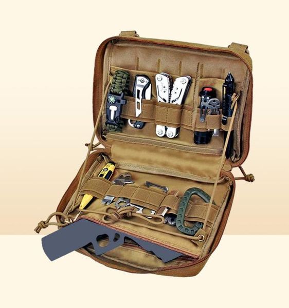 Outdoor-Gadgets Tasche Tasche Taktische Notfall Pack Camping Jagd Zubehör Utility Multi-tool Kit7259484