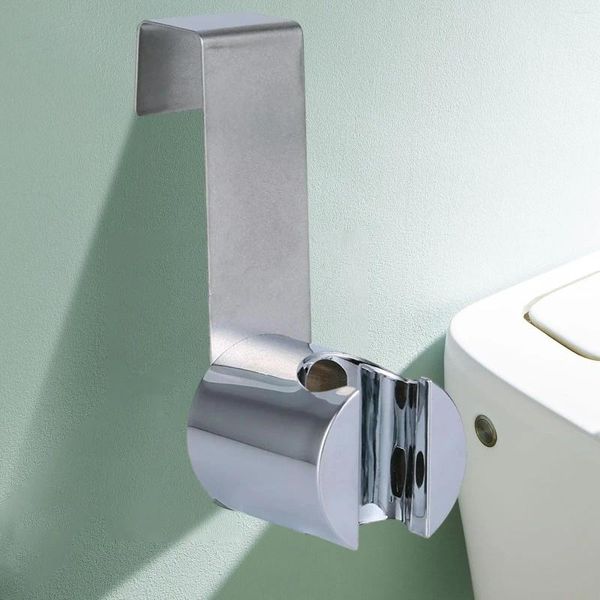 Set di accessori da bagno Supporto per spruzzatore per bidet WC Gancio per gancio in acciaio inossidabile per doccetta