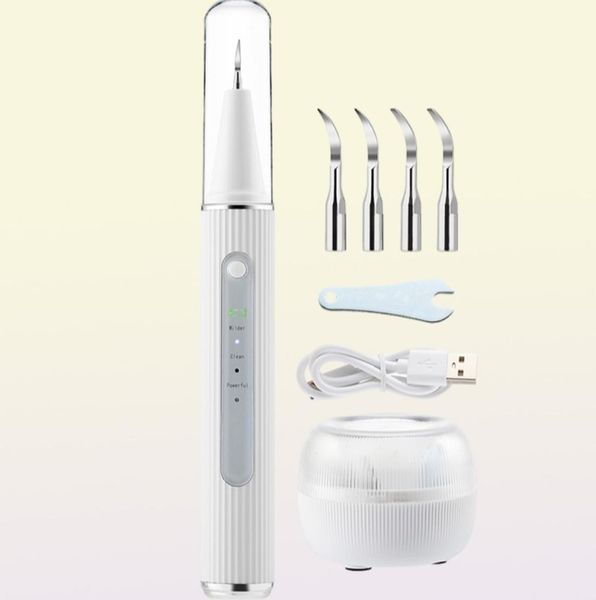 Ультразвуковой стоматологический электрический зубной налет для удаления зубного камня с HD-камерой, очиститель зубного камня для полости рта, удаление пятен 2202283567599