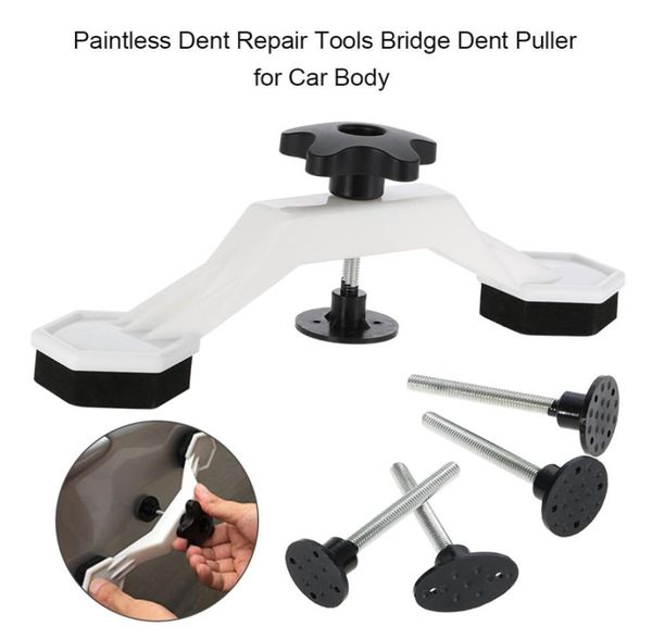 Ferramenta universal para reparo de amassados de carro, ferramenta para correção de danos ao corpo, puxador de ponte, remoção de amassados, abas de cola, kit de ferramentas de reparo manual paintless6420015