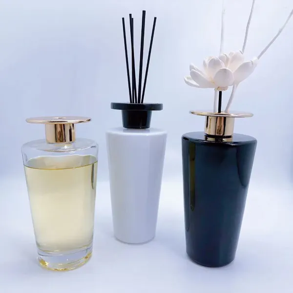 Bottiglie di olio essenziale Reed Aroma Fibra di rattan Bastoncini Diffusore in vetro Usi interni