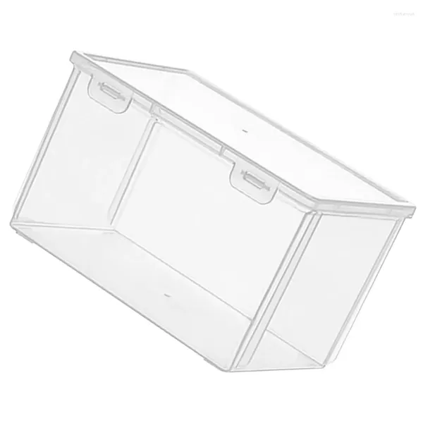 Teller Haushalt Frischhaltung -Grade Transparenter Kunststoff Toastbrot Aufbewahrungsbox Behälter Kühlschrankhalter